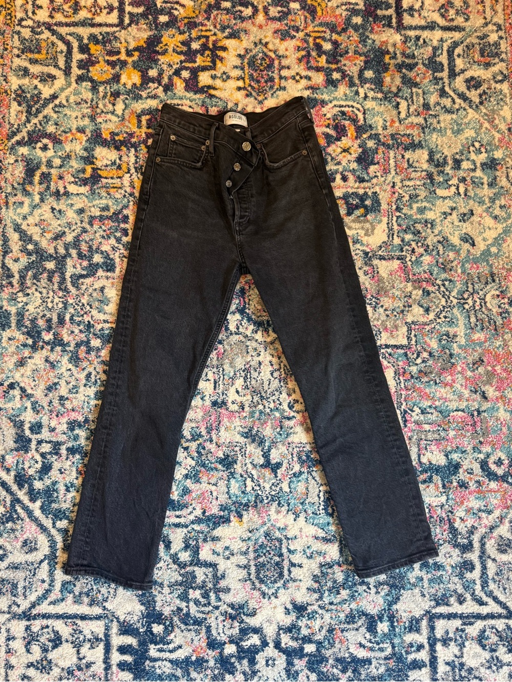 Agolde Riley crop size 26 - Picture 3 of 5
